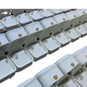 ต่างหูมุกน้ำจืดธรรมชาติสีขาวขนาด 3-4 มม. ชุบทอง 14K คอลเลคชั่น Little Fresh คอลเลคชั่น Rose ไข่มุกแท้ - Product Image 5