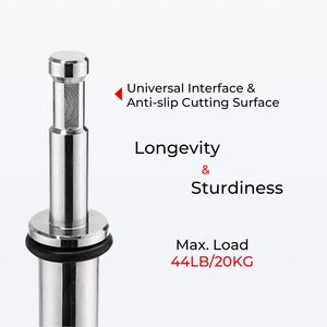 Brazo de Soporte Ligero Tipo C de Acero Inoxidable de Alta Resistencia, Brazo Transversal Ajustable de 2.58-7.58 Pulgadas de Longitud para Fotografía - Product Image 6