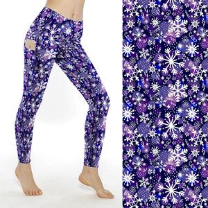 Vêtements de fitness, leggings personnalisés avec impression par sublimation, leggings pour femmes, streetwear tendance, leggings de sport et de yoga - Product Image 4