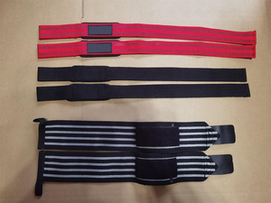 Bandes de soutien élastiques pour poignets, de qualité supérieure, résistantes, 18 pouces, pour la musculation, la gym et les entraînements, pour hommes. - Product Image 6