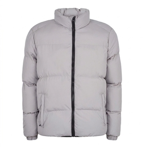 High Quality Men's Formal Puffer Jacket Winter Wear Cold Weather Waterproof Windproof <b>Bubble</b> <b>Coat</b> Zipper Closure Polyester - Product Image 4
