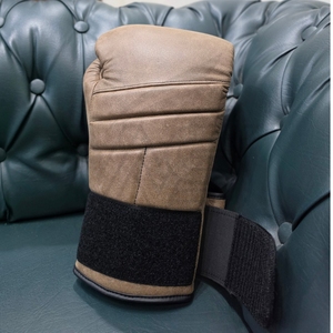 Gants de boxe confortables fabriqués en usine pour l'MMA, en cuir PU, écologiques et durables, fermeture auto-agrippante, personnalisables - Product Image 3