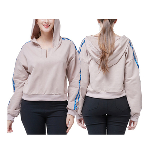 เสื้อฮู้ดครอปซิปแบบยูนิเซ็กซ์ ผ้าเฟรนช์เทอร์รี่ 100% คอตตอน เป็นมิตรกับสิ่งแวดล้อม สวมใส่สบายๆ ในฤดูใบไม้ร่วง มีกระเป๋า ทรงปกติ - Product Image 3