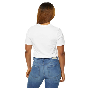 Women Jack and Jill JJ printed logo <b>White</b> Solid Regular <b>fit</b> summer whole sale tee <b>shirt</b> - Product Image 6
