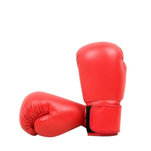 Guantes de Boxeo Profesionales Grayline de Cuero PU, Agarre Antideslizante, Absorción de Humedad, Cierre de Velcro, Color/Logotipo Personalizable, Unisex, para Entrenamiento - Product Image 1