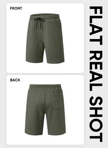 Pantalones Cortos de Alta Calidad para Hombre, Estilo Vintage, 100% Algodón, Deportivos, de Verano, con Parte Inferior Abierta - Product Image 5