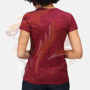 T-shirt personnalisable pour femme – Design professionnel, décontracté, séchage rapide, manches courtes – Pour adultes - Product Image 2