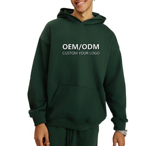 Sudaderas Unisex de Invierno - Tela Tejida de Poliéster/Algodón de 500 g/m², Corte Holgado, Transpirable, Ecológico, con Logotipo Personalizado Impreso y Forro - Product Image 1