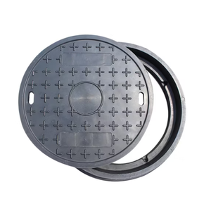 Couvercle de regard composite SMC EN124 D400 anti-UV et antivol 10x10 pour la sécurité routière et le drainage - Product Image 6