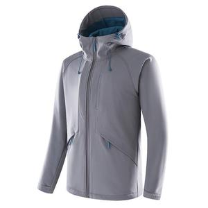 Vestes softshell personnalisées, automne, couleur unie, à capuche, en polaire, coupe-vent pour homme, imperméable - Product Image 4