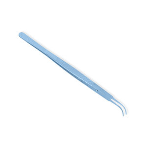 Pinzas Quirúrgicas Oftálmicas de Precisión de Acero Inoxidable Gerald para Cirugía Ocular, 17 cm, Punta Recta, por ORTHO GENIX - Product Image 3