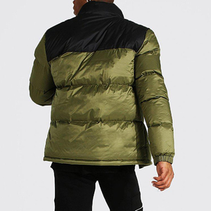 High Quality Customized Logo 100% Nylon Soft Warm Puffer <b>Jackets</b> Men Plus Size <b>Padded</b> <b>Hooded</b> Puffer <b>Jackets</b> - Product Image 2