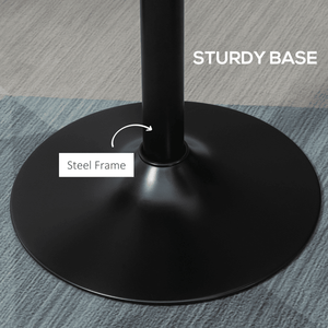 Tavolo Alto Moderno Minimalista Pieghevole per Cocktail, per Casa, Seminterrato, Hotel ed Eventi, in Legno e Acciaio - Product Image 5