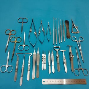 Juego de Instrumentos para Blefaroplastia, 30 Piezas, Juego de Cirugía Ocular Microquirúrgica de Acero Inoxidable Alemán - Product Image 1