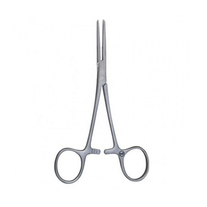 Offre Spéciale : Forceps Halstead à usage unique, manuel, en acier inoxydable, 10 cm, certifié STML Classe I, pour chirurgie générale hospitalière - Product Image 3