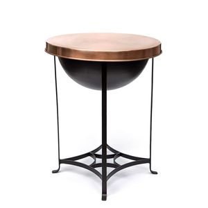 Designer Copper <b>Fire</b> <b>Pit</b> Bowl Artistic Handcrafted Outdoor Heating Centerpiece Premium Metal Garden Patio Decor For Luxury Resid - Product Image 5