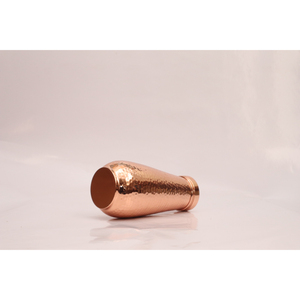 Hammered Copper Water Bottle Handcrafted Ayurvedic Bedside Carafe Sustainable Eco-Friendly <b>Drinkware</b> In Cheap Price - Product Image 2