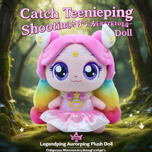Peluche Catch Teenieping Shooting Star Saison 5 Legendping Auroraping - Product Image 3