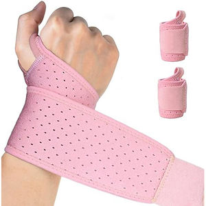 1 Par de Muñequeras Profesionales para Levantamiento de Pesas - Cierre de Gancho y Bucle 100% Nailon para Entrenamiento en Gimnasio y Crossfit - Product Image 4