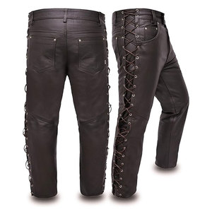 Export Quality Winter <b>Plus</b> <b>Size</b> Motorbike <b>Leather</b> <b>Pant</b> for Men Strong Material Comfortable with Safety Stitching Fine Finish - Product Image 1