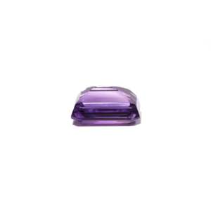 Emerald Cut 11.3 Carat Natural Amethyst Loose Gemstone for Fine Jewelry - Product Image 3