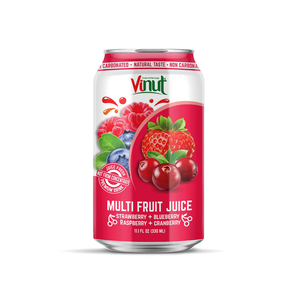 Pour VINUT 330ml sans sucre multi jus de fruits boisson prix usine étiquette privée échantillon gratuit OEM/ODM du fabricant du Vietnam - Product Image 1
