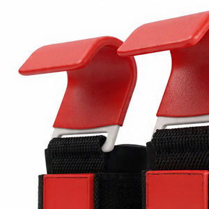 Crochets de musculation et sangles de poignet en néoprène robustes pour l'entraînement - Équipement de protection pour la musculation en salle de sport - Product Image 3