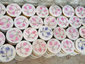 Espejo Compacto con Incrustaciones de Mármol, Tema Religioso, Decoración para el Hogar, Hecho a Mano, Venta al Por Mayor, Mejor Precio Disponible - Product Image 5