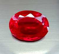 Perles de pierres précieuses en rubis de Birmanie naturel, taille brillant, grande taille, qualité AA+, effet changeant de couleur, certifiées par un tiers, pour la fabrication de bijoux