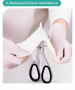 Guantes Quirúrgicos Desechables de Látex Natural, Blancos, Estériles, al por Mayor - Product Image 4