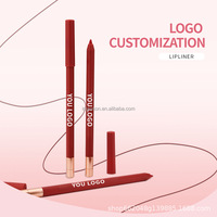 Crayon à Lèvres Offre Spéciale Tube Rose Avec Taille-Crayon Nude Brown Pigment Longue Durée Vegan Double Tête Marque Privée Acceptable
