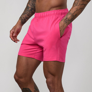 Shorts de sport décontractés pour hommes, longueur genou, été-automne, séchage rapide, respirants, écologiques, avec cordon de serrage, confortables, couleur unie, en toile - Product Image 6