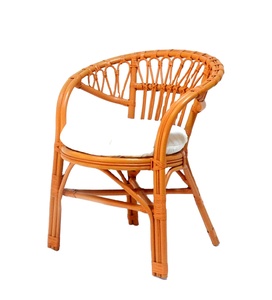 Chaise d'extérieur confortable en rotin moderne, couleurs arc-en-ciel, style bistro français artisanal, idéale pour hôtels et villas – Meilleure vente - Product Image 2