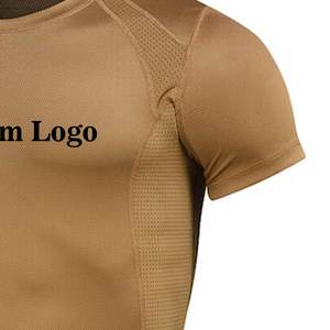 Camiseta Deportiva de Alta Calidad para Hombre, Transpirable, para Gimnasio, 100% Algodón, Impresión Personalizada, Anti-Pilling - Product Image 4