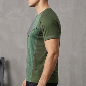เสื้อยืดออกกำลังกายผู้ชาย ผ้าแห้งเร็ว ระบายอากาศได้ดี เหมาะสำหรับออกกำลังกาย วิ่ง และฝึกซ้อม - Product Image 6