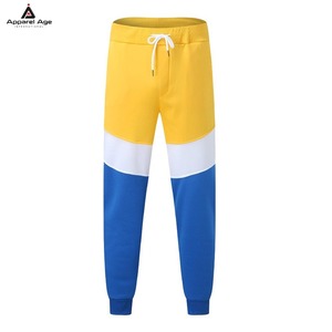 เสื้อฮู้ดดี้ทรงบ็อกซี่สีสันตัดกันแบบกำหนดเองขายดี และกางเกงวอร์มทรงหลวมสำหรับผู้ชาย ชุดวอร์มผ้าฟลีซคุณภาพสูงสำหรับผู้ชาย สไตล์สตรีทแวร์ - Product Image 5