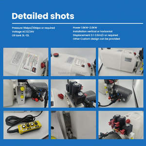 <span class=keywords><strong>Pompe</strong></span> <span class=keywords><strong>hydraulique</strong></span> à <span class=keywords><strong>action</strong></span> 4 directions longue durée avec télécommande à 4 boutons pour le levage de charges - Product Image 5