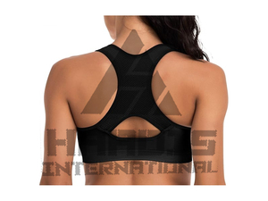 Soutien-gorge de sport pour femme au design optimal, personnalisé, nouvelle qualité, prix bas, soutien moyen, sans coutures - Product Image 2