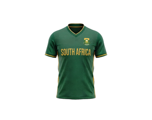 South Africa Cricket Jersey Custom Team Shirt Sublimation Printed 100% <b>Polyester</b> Breathable Comfortable Unisex Adult Sports XL - Product Image 2