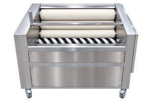 Machine à éplucher les légumes de type brosse LEENOVA, motorisée, automatique, pour pommes de terre, manioc, oignons, gingembre, carottes, 220V, 170KG, 20kg/h - Product Image 3