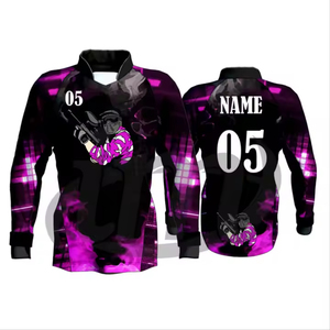 Maillot de paintball personnalisé, impression par sublimation, vêtements légers, respirants et à séchage rapide, fabricant - Product Image 2