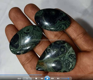 6x8 a 9x13 a 14x22 a 18x32mm Cabujón suelto suave Fabricación artesanal Gemas de malaquita Forma ovalada Piedras de malaquita para anillo - Product Image 5