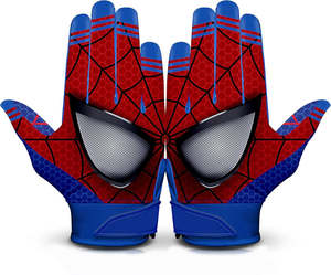 Guantes de Fútbol Americano Profesionales, Transpirables, Antideslizantes, Ligeros, Unisex, Personalizables, de Látex - Product Image 1