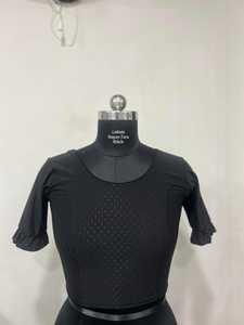 Blouse demi-sari femme automne/printemps, taille personnalisée, prête à porter, en tissu écologique respirant et extensible, grande taille, décontractée, à prix abordable - Product Image 3