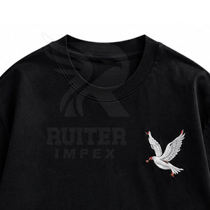 Camiseta Bordada para Hombre con Logotipo Personalizado, Prenda Casual de Manga Corta Premium para Uso Diario, Promoción Empresarial y Venta al por Menor - Product Image 4
