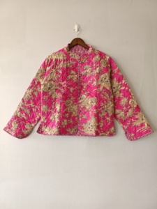 Indigo Cotton <b>Jacket</b>, <b>Reversible</b> <b>Jacket</b>, Vintage <b>Jacket</b>, Cotton <b>Jackets</b> For Women, New Collection, Party Wear <b>Jacket</b>, - Product Image 1