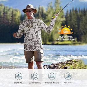 Hoodies de pêche personnalisés les plus vendus, prêts à être expédiés, service OEM, hoodies pour pêcheurs, service OEM personnalisé - Product Image 5