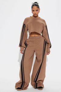 Chándal de invierno para mujer con capucha, color liso, personalizado, informal, 100% algodón, grueso - Product Image 2