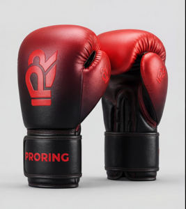 นวมชกมวยแบบหนาพิเศษสำหรับนักกีฬามืออาชีพ ฝึกซ้อม สปาร์ริง คิกบ็อกซิ่ง และต่อยมวย - Product Image 1