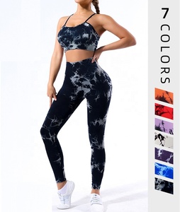 Ropa de Yoga y Fitness sin Costuras, Ropa Deportiva para Correr, Ropa Deportiva de Yoga para Mujer, Ropa de Gimnasio para Entrenamiento al Aire Libre, Conjunto de Yoga - Product Image 1